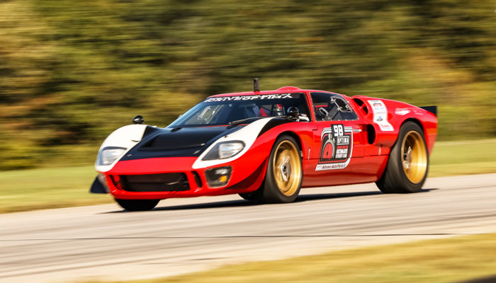 Weddle HV25-equipped GT40 tops GTR Class at USCA Round 7