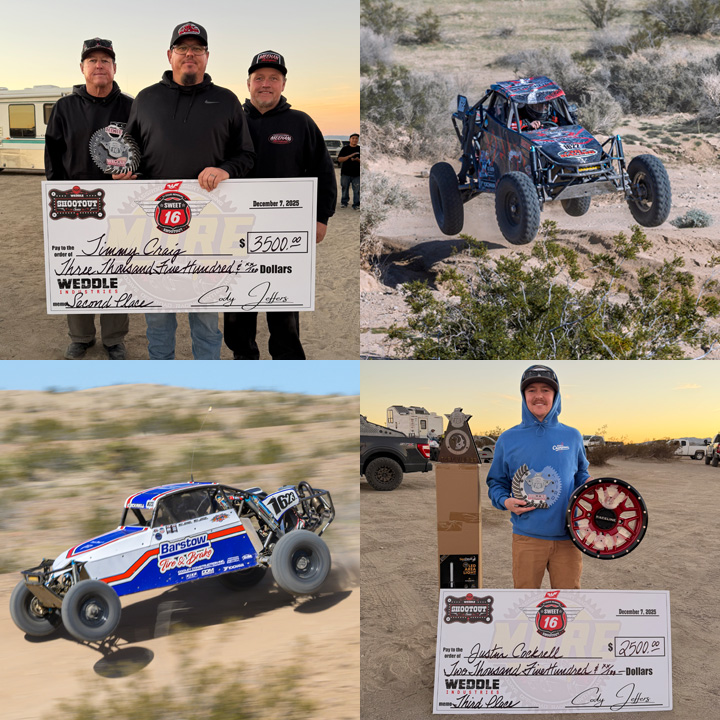 2026 Weddle Sweet 16